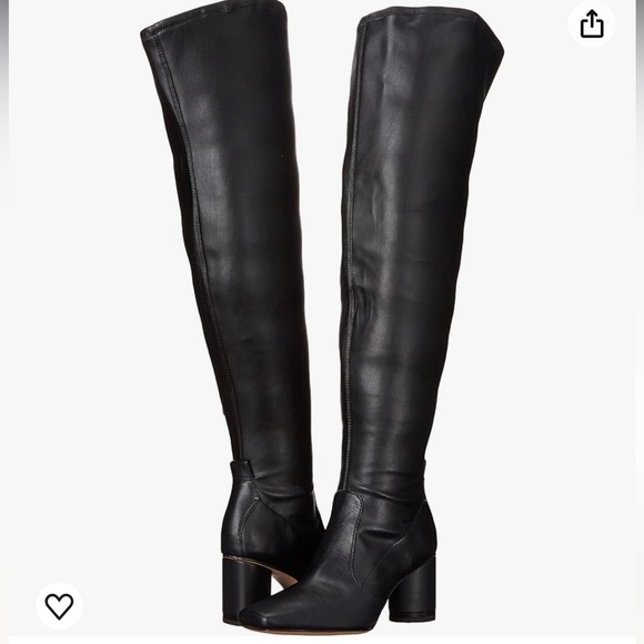 Franco Sarto Pisa Wide Calf Over the Knee Boots - Picture 13 of 14